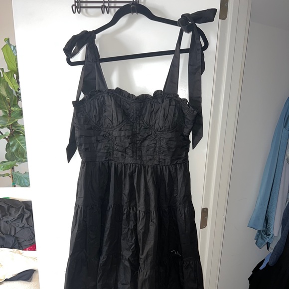 Black Midi Dress - Picture 7 of 8